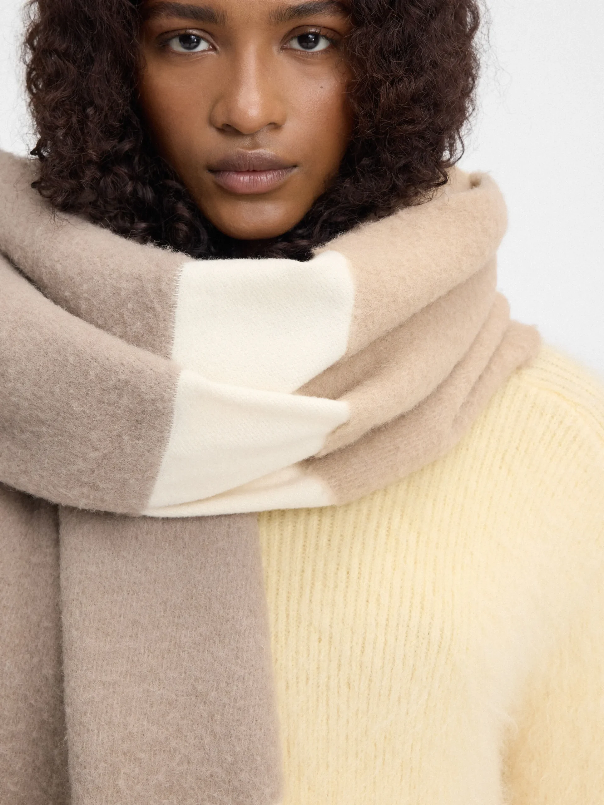 Best Jacquemus De Arazzo sjaal Multi-Beige