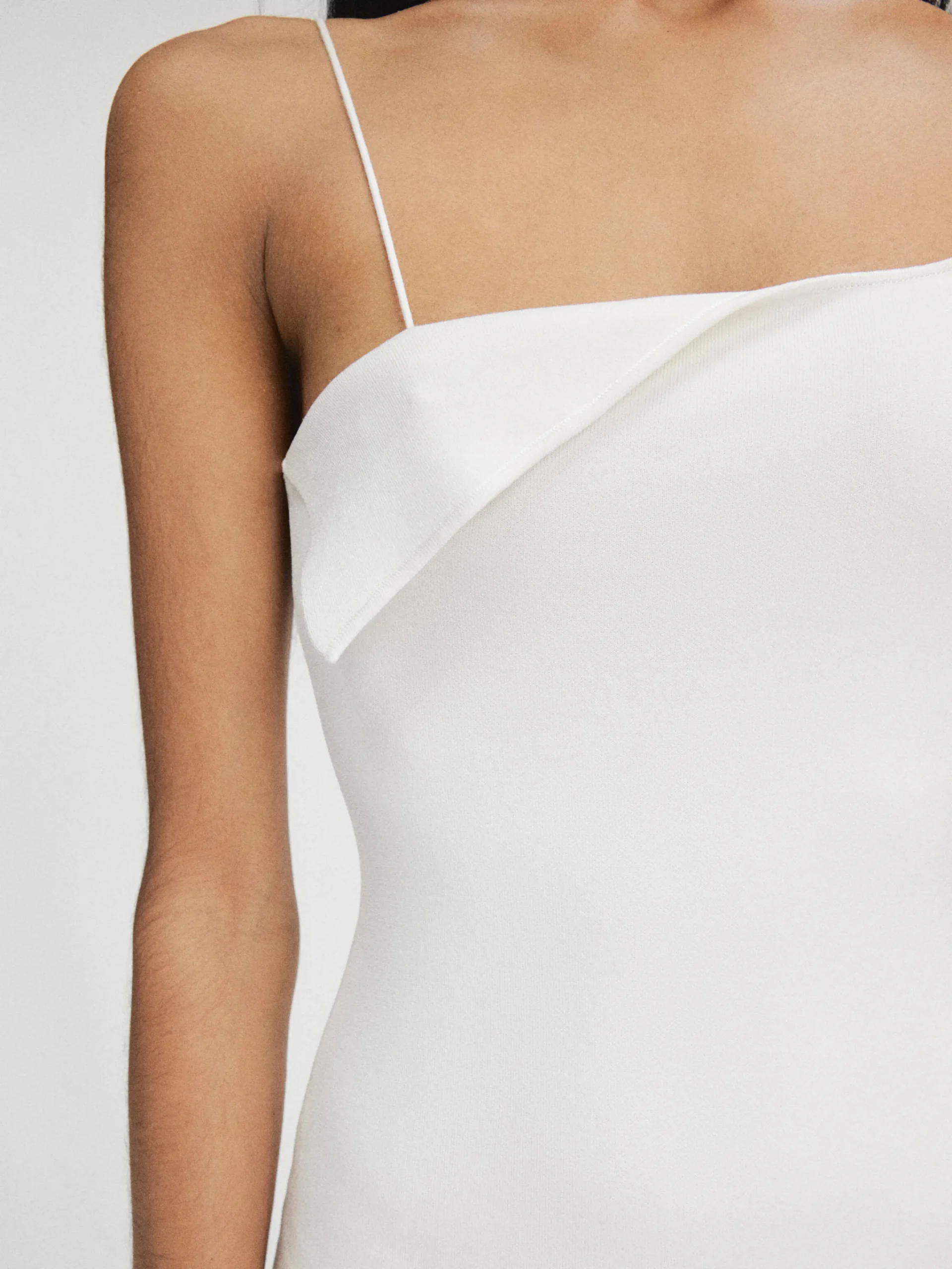 New Jacquemus De Aro mini jurk White