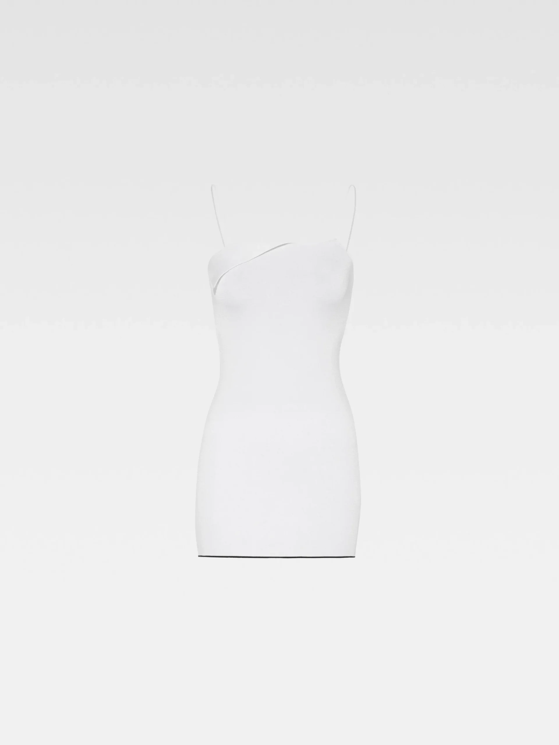 New Jacquemus De Aro mini jurk White