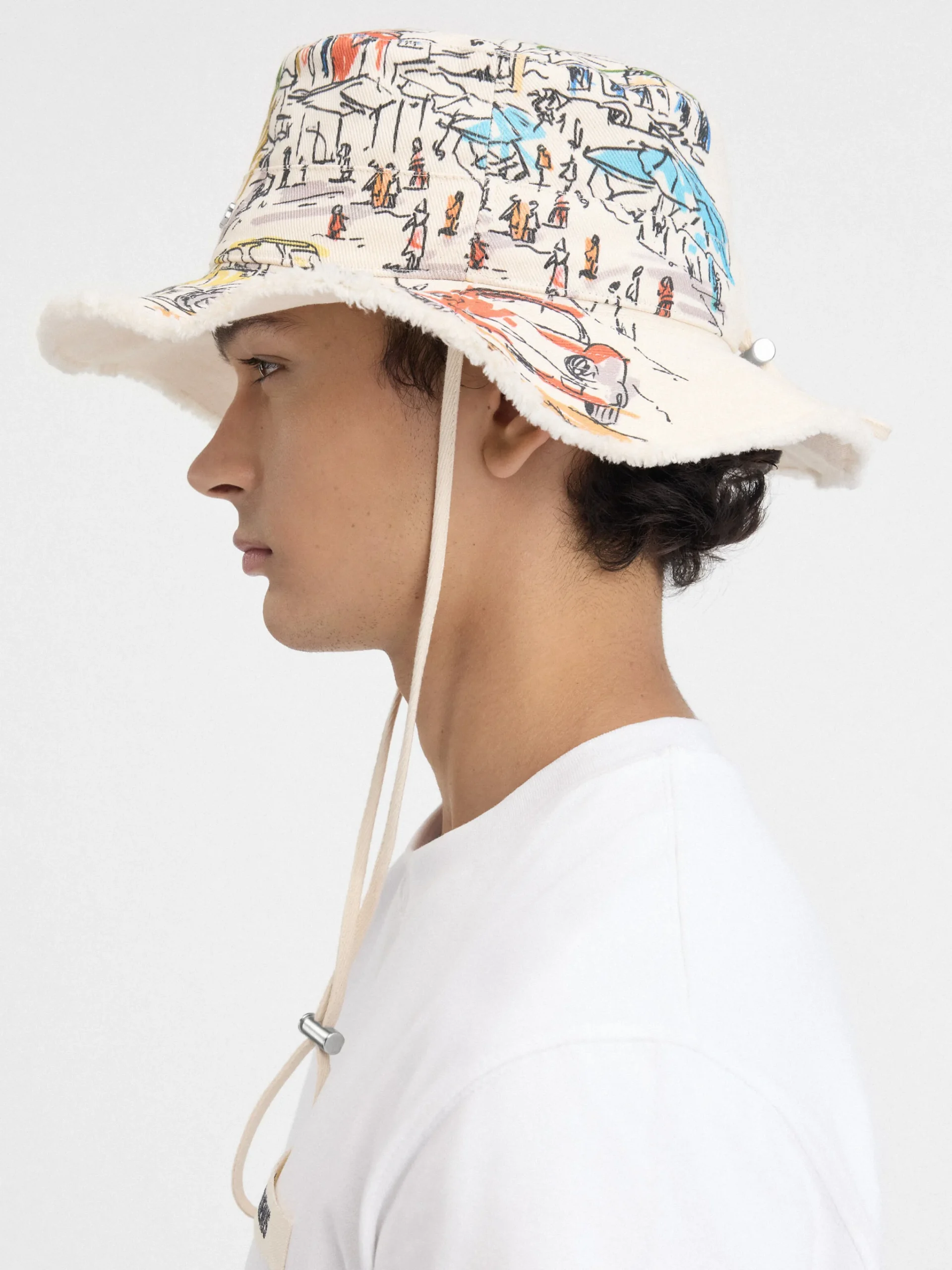 Clearance Jacquemus De Artichaut emmerhoed PrintCapriCarsWhite