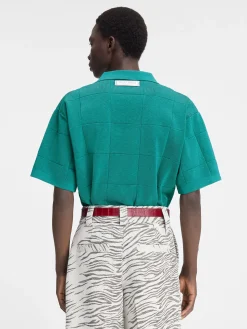 Sale Jacquemus De Bacino polo Turquoise
