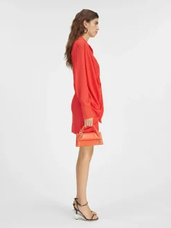Fashion Jacquemus De Bahia jurk Orange