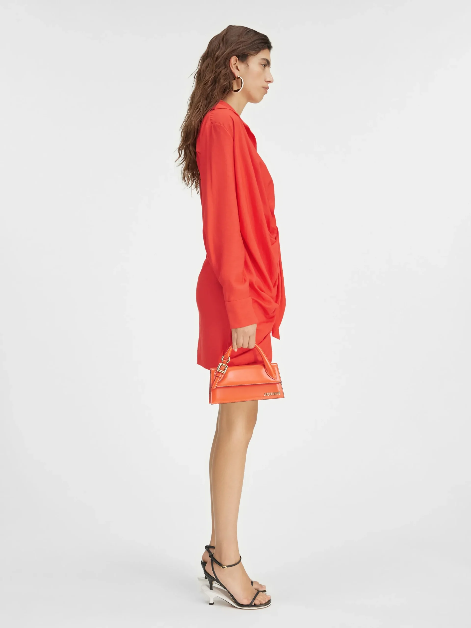 Fashion Jacquemus De Bahia jurk Orange