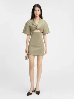 Fashion Jacquemus De Bahia T-shirtjurk LightKhaki