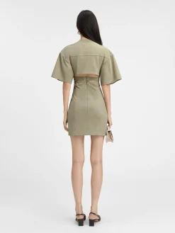 Fashion Jacquemus De Bahia T-shirtjurk LightKhaki