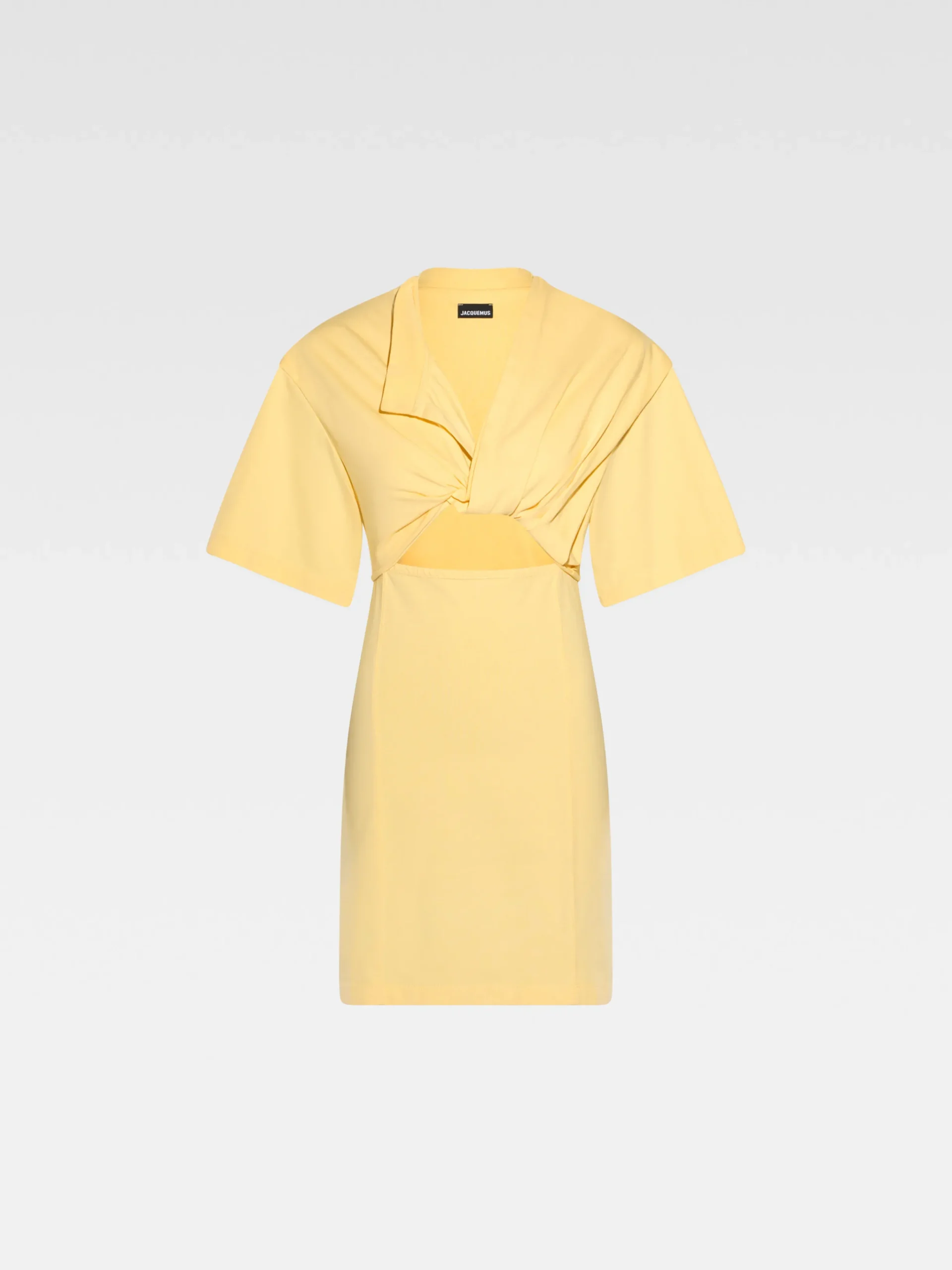 Hot Jacquemus De Bahia T-shirtjurk LightYellow