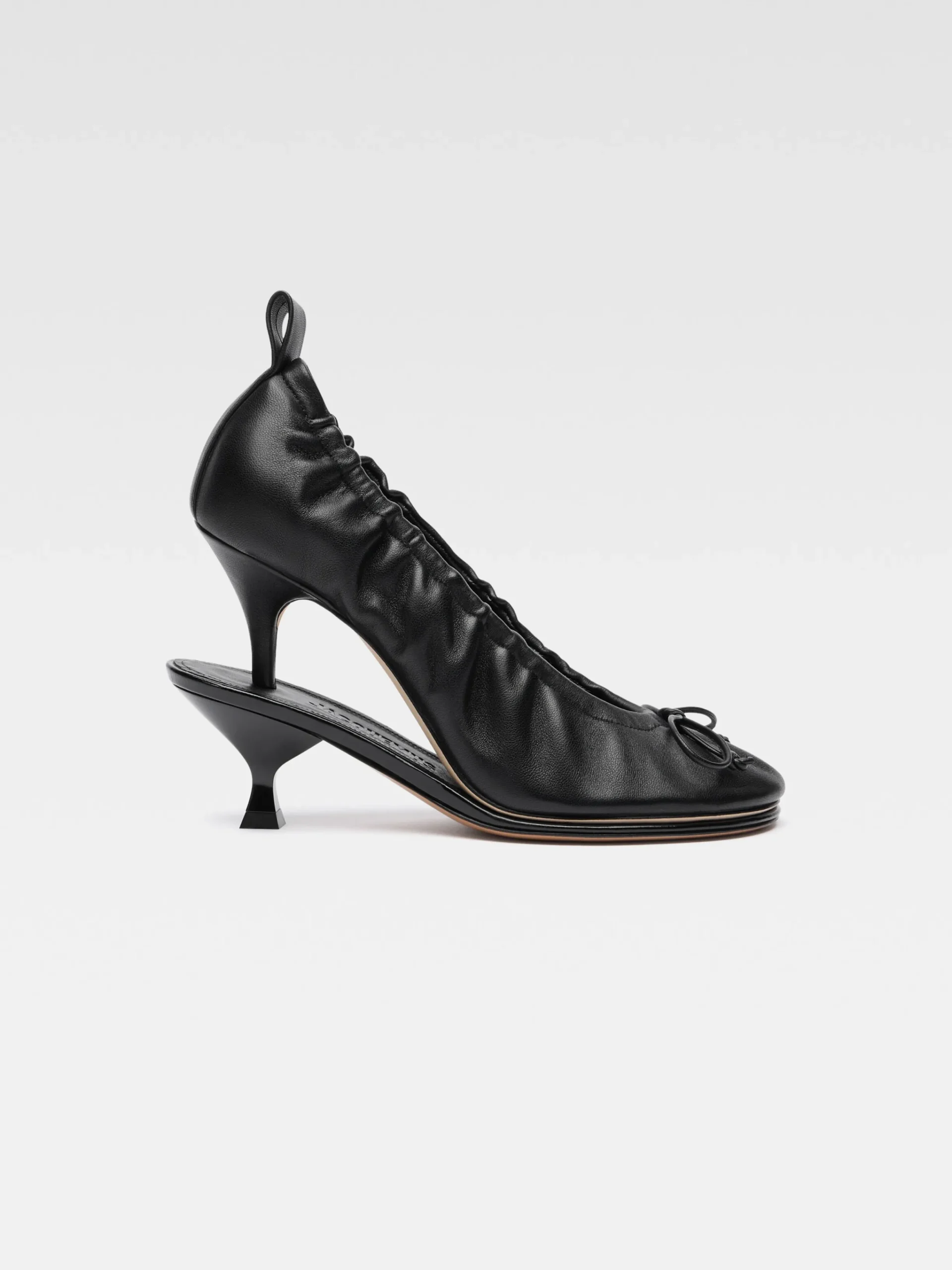 Online Jacquemus De ballerina's met dubbele hak Black