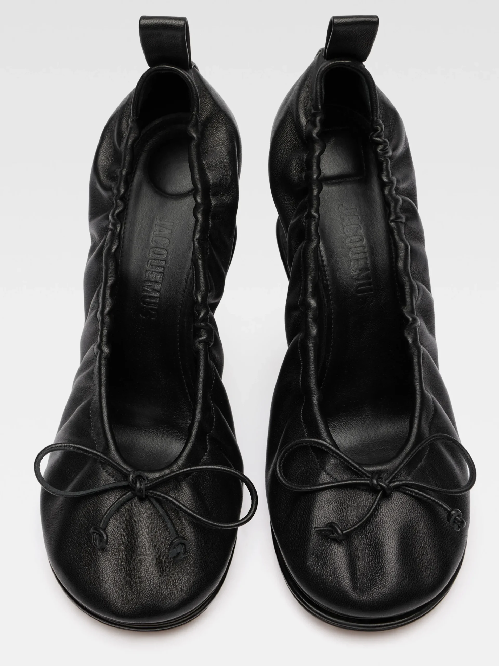 Online Jacquemus De ballerina's met dubbele hak Black