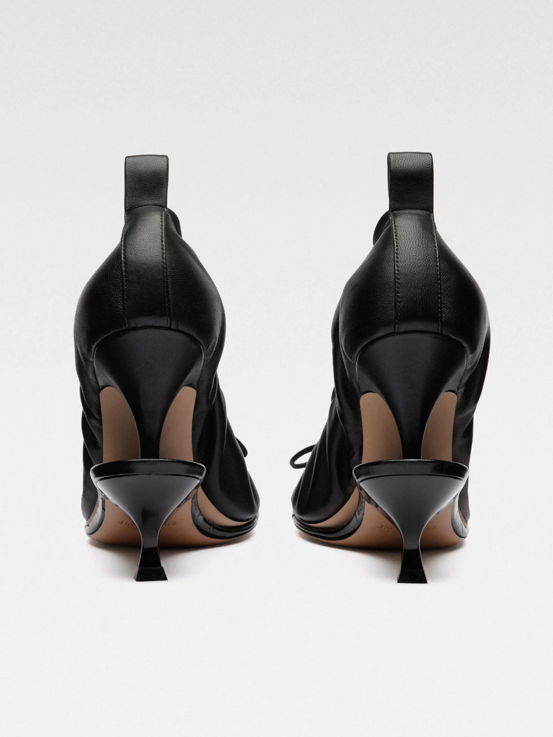 Online Jacquemus De ballerina's met dubbele hak Black