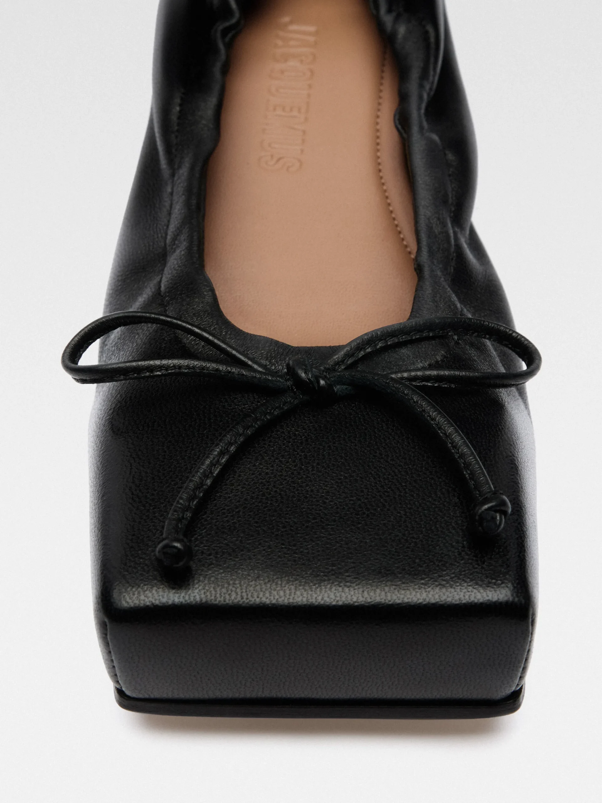 New Jacquemus De Ballet ballerina's Black