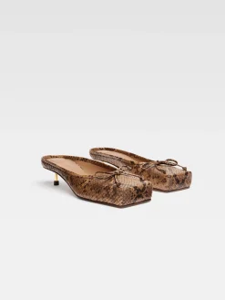 Best Jacquemus De Ballet lage muiltjes LightBrown