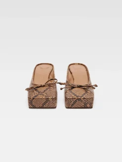 Best Jacquemus De Ballet lage muiltjes LightBrown