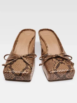 Best Jacquemus De Ballet lage muiltjes LightBrown