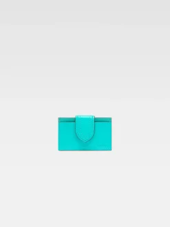 Sale Jacquemus De Bambino kaarthouder Turquoise