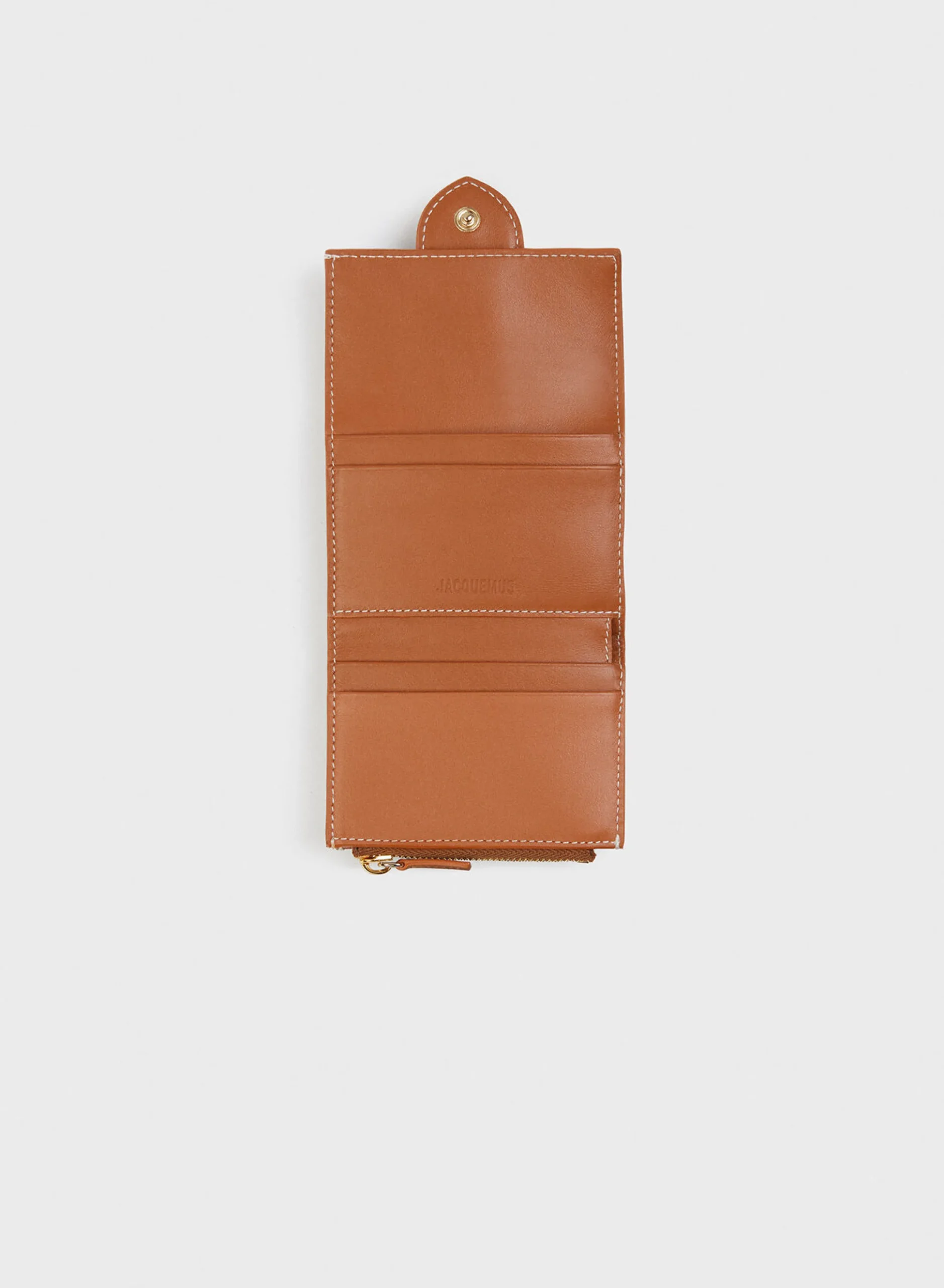 New Jacquemus De Bambino portemonnee LightBrown
