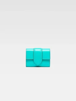 Best Jacquemus De Bambino portemonnee Turquoise