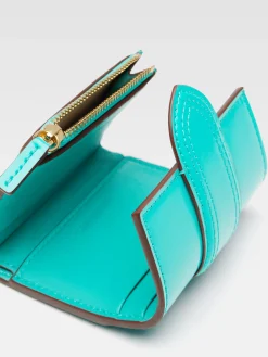Best Jacquemus De Bambino portemonnee Turquoise