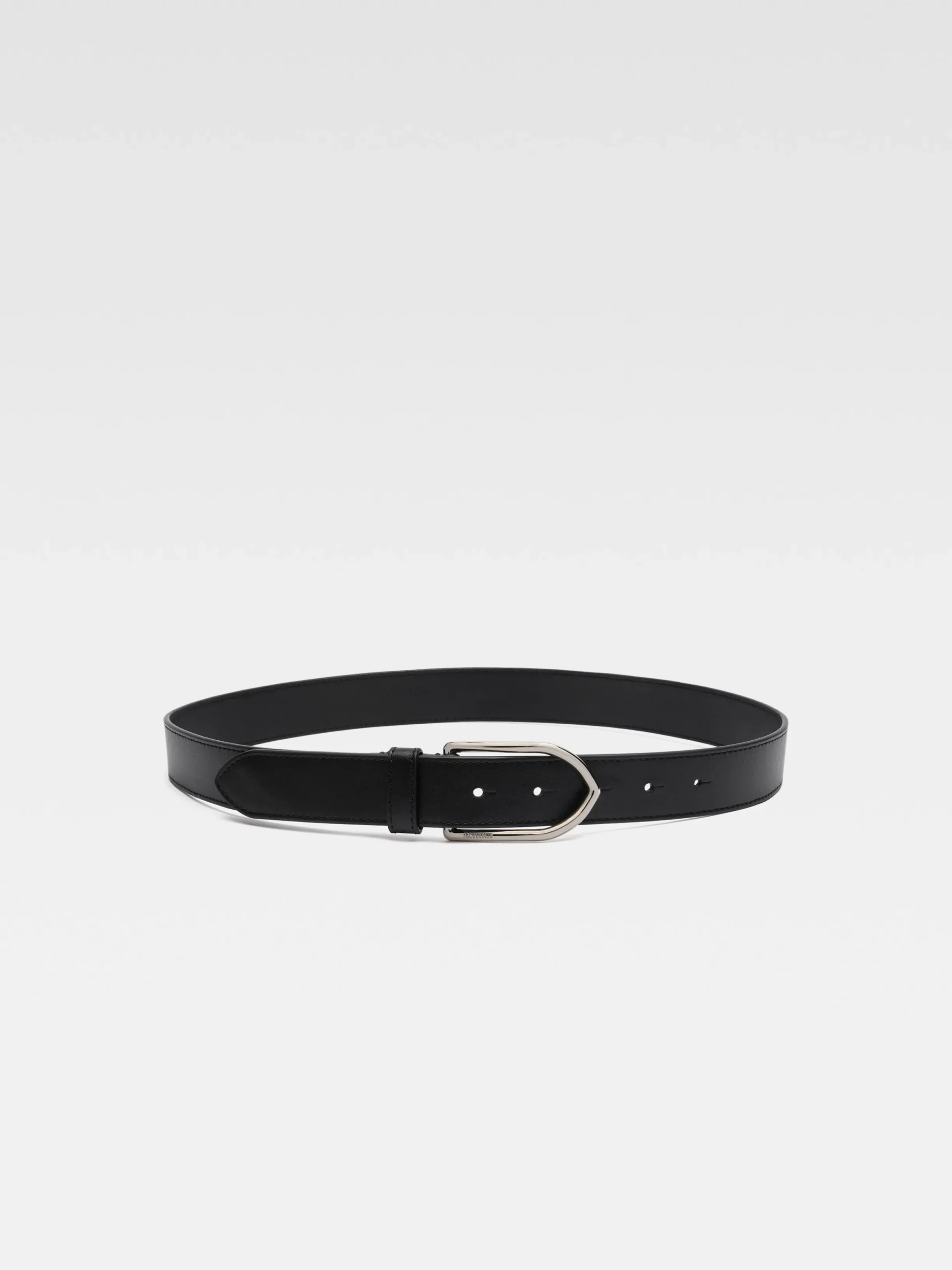 Online Jacquemus De Bambino riem Black/Silver