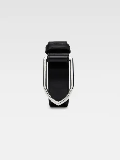 Online Jacquemus De Bambino riem Black/Silver