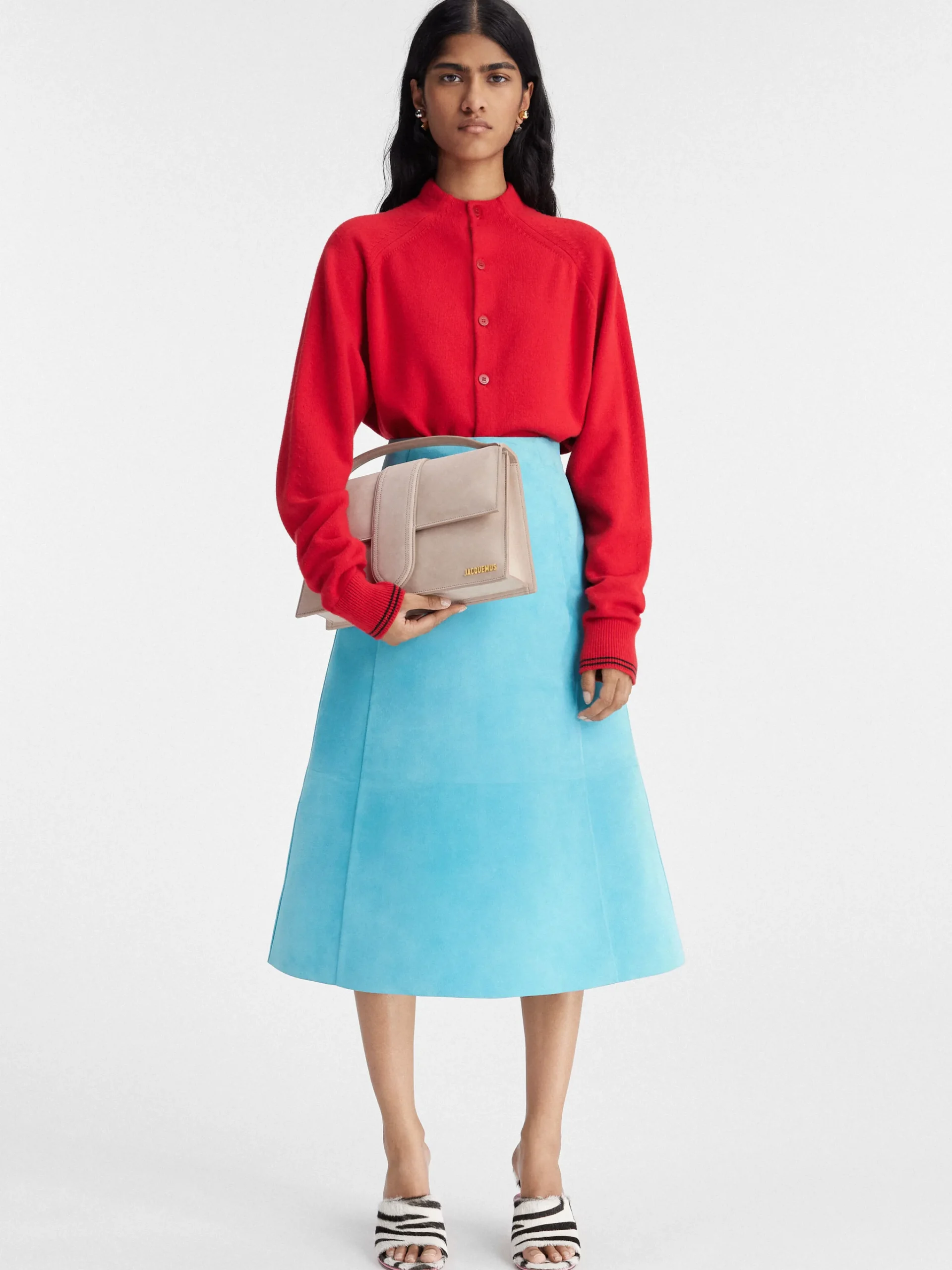 Discount Jacquemus De Bambinou DarkBeige