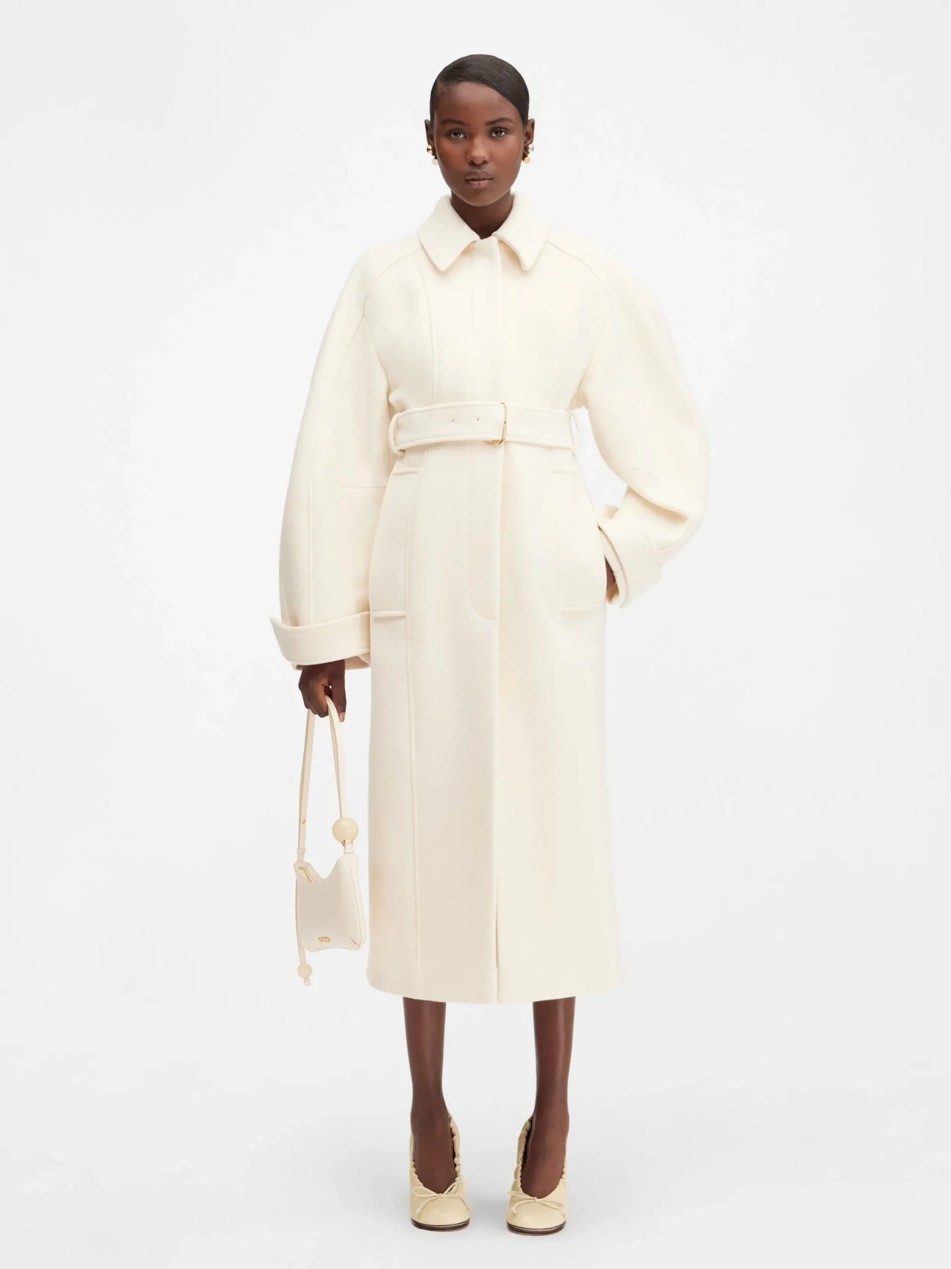 Fashion Jacquemus De Bari jas Off-White