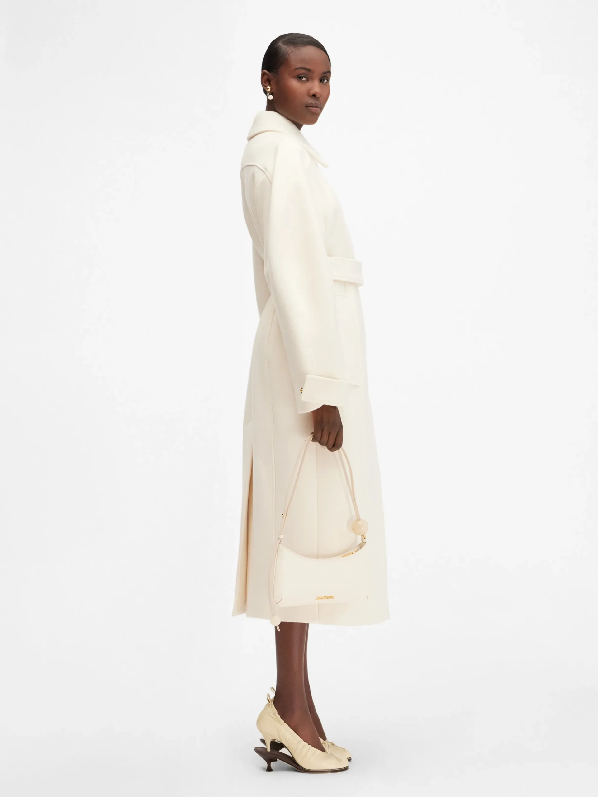 Fashion Jacquemus De Bari jas Off-White