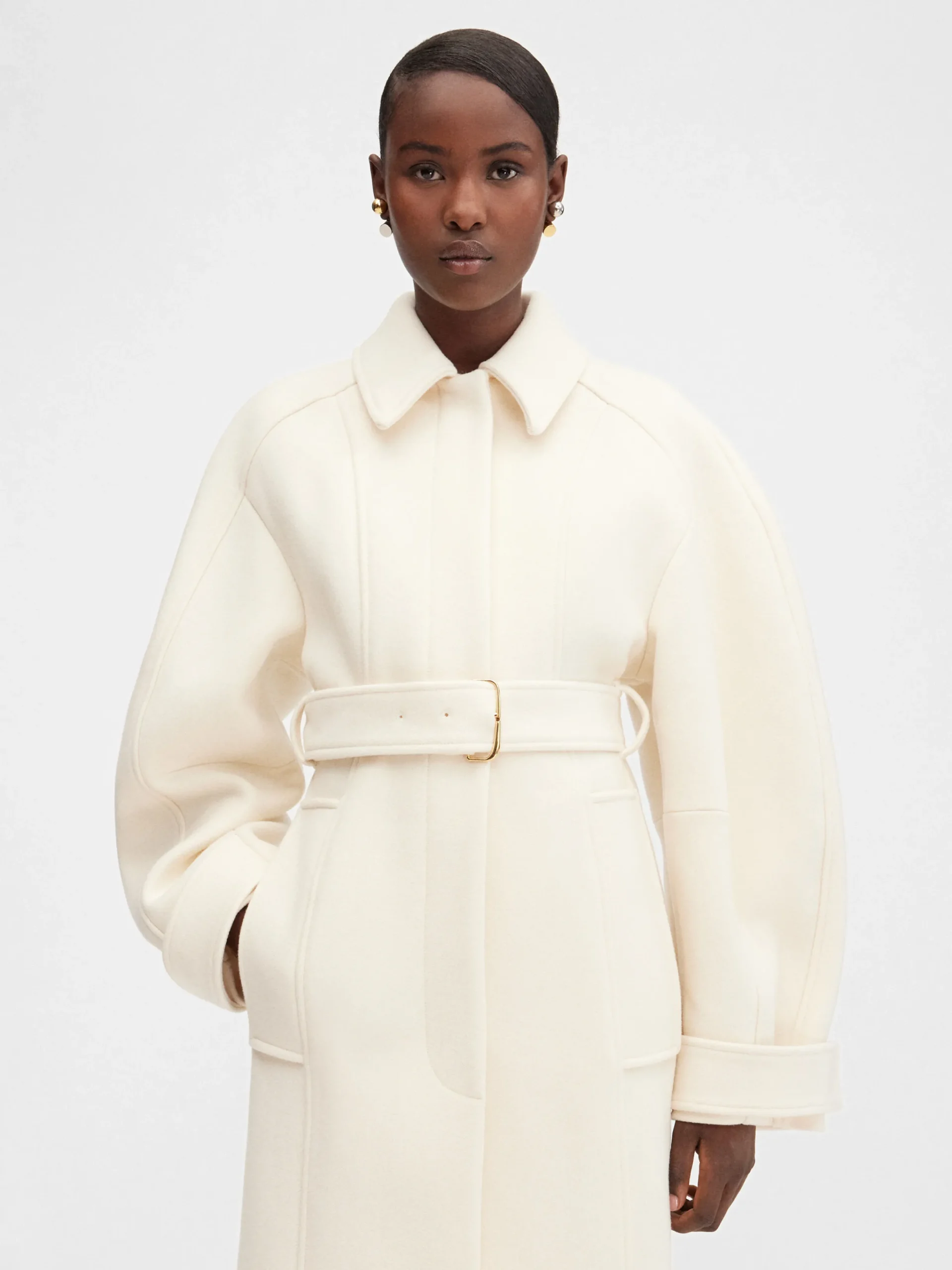 Fashion Jacquemus De Bari jas Off-White
