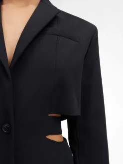 Outlet Jacquemus De Bari jurk Black