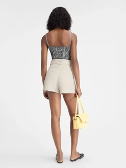 Outlet Jacquemus De Bari korte broek LightBeige