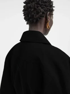 Clearance Jacquemus De Bari trenchcoat Black