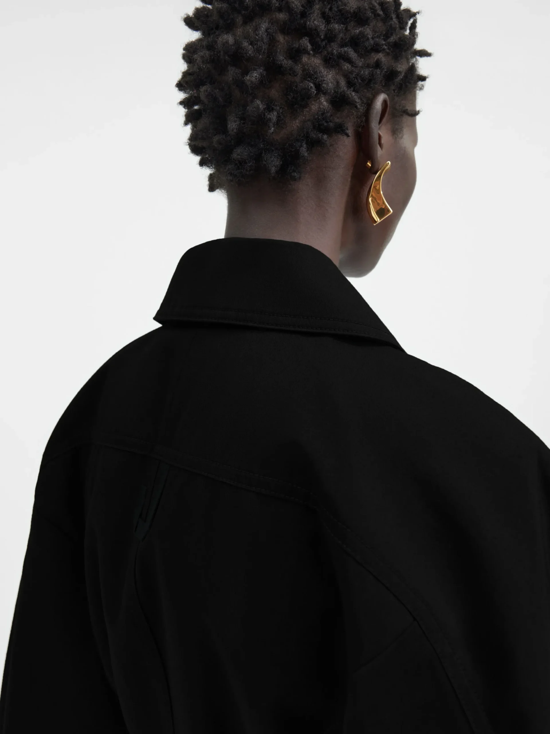 Clearance Jacquemus De Bari trenchcoat Black
