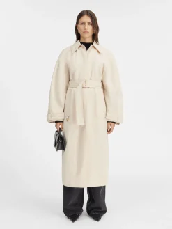 Sale Jacquemus De Bari trenchcoat Beige