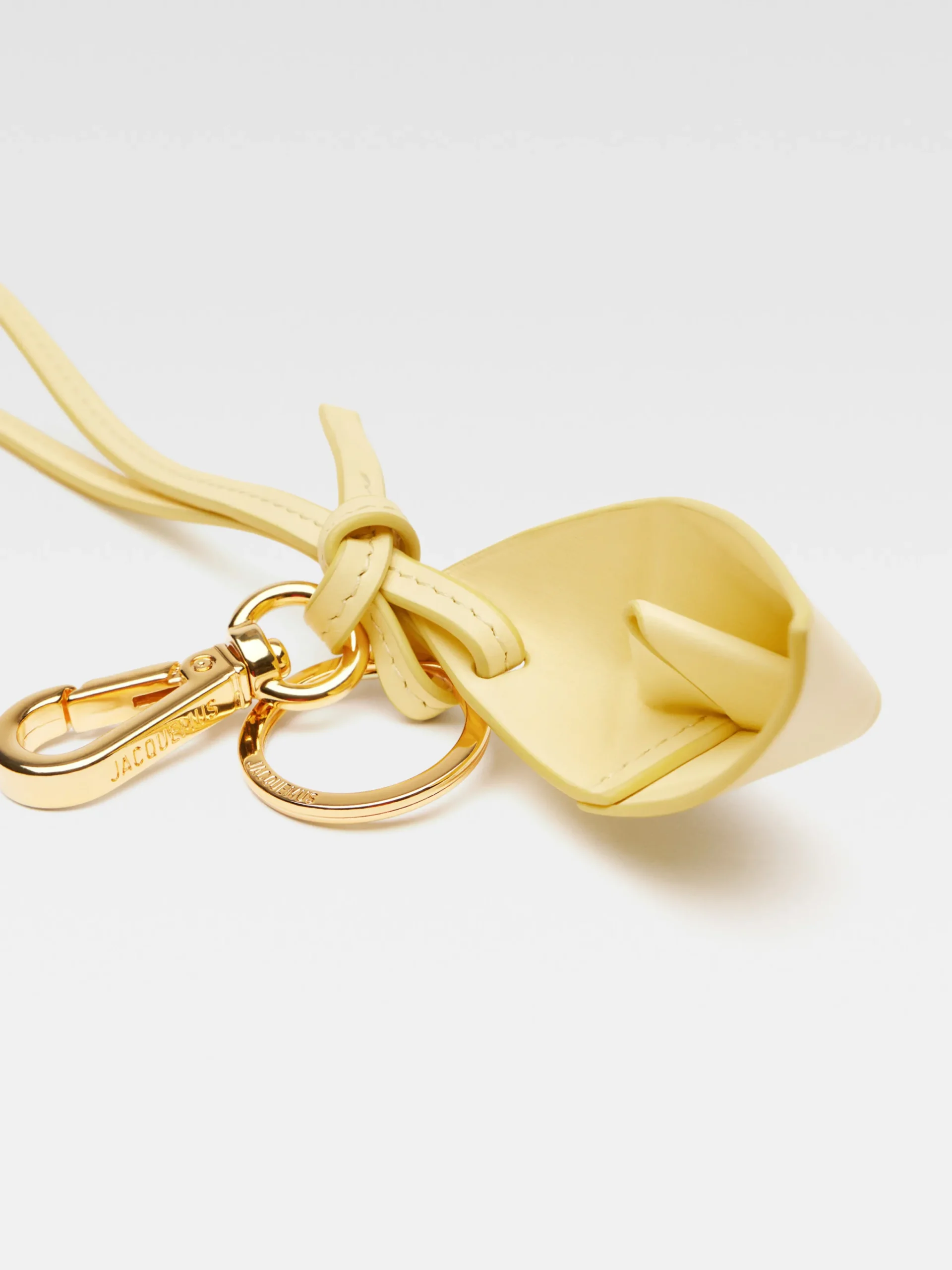 Discount Jacquemus De Bateau sleutelhanger LightYellow
