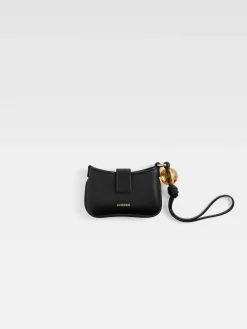 Hot Jacquemus De Bisou kaarthouder Black
