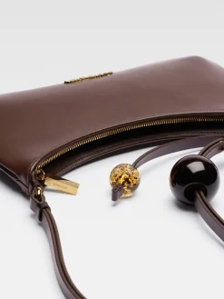 New Jacquemus De Bisou Perle MediumBrown