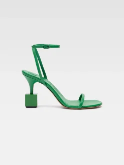 Discount Jacquemus De Bisou sandalen Green