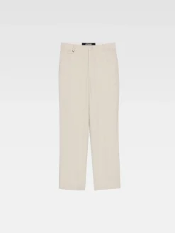 Fashion Jacquemus De Cabri broek LightBeige