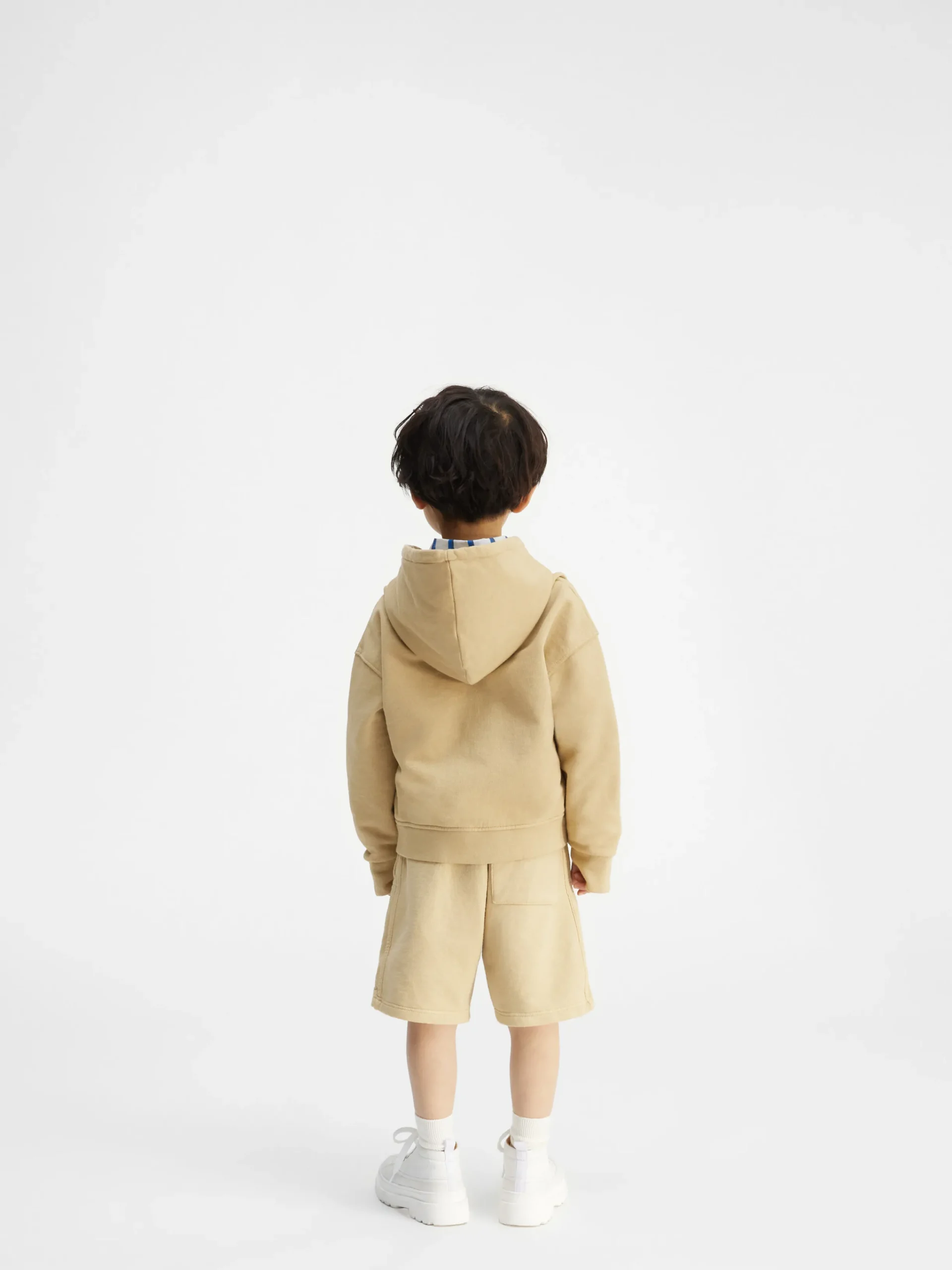 Outlet Jacquemus De Camargue korte broek voor kinderen DarkBeige