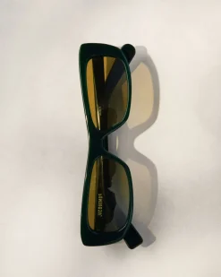 Online Jacquemus De Capri zonnebril DarkGreen