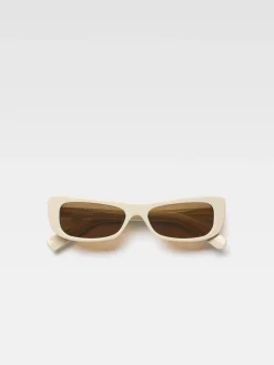 Hot Jacquemus De Capri zonnebril Beige