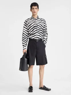 New Jacquemus De cargo bermuda Black