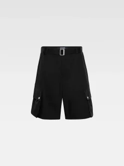 New Jacquemus De cargo bermuda Black