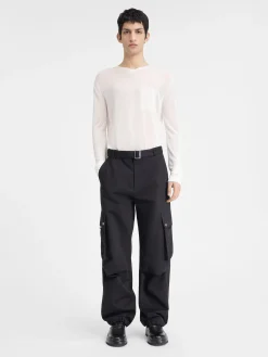 Best Jacquemus De cargobroek Black