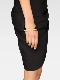 Hot Jacquemus De Carré armband LightGold