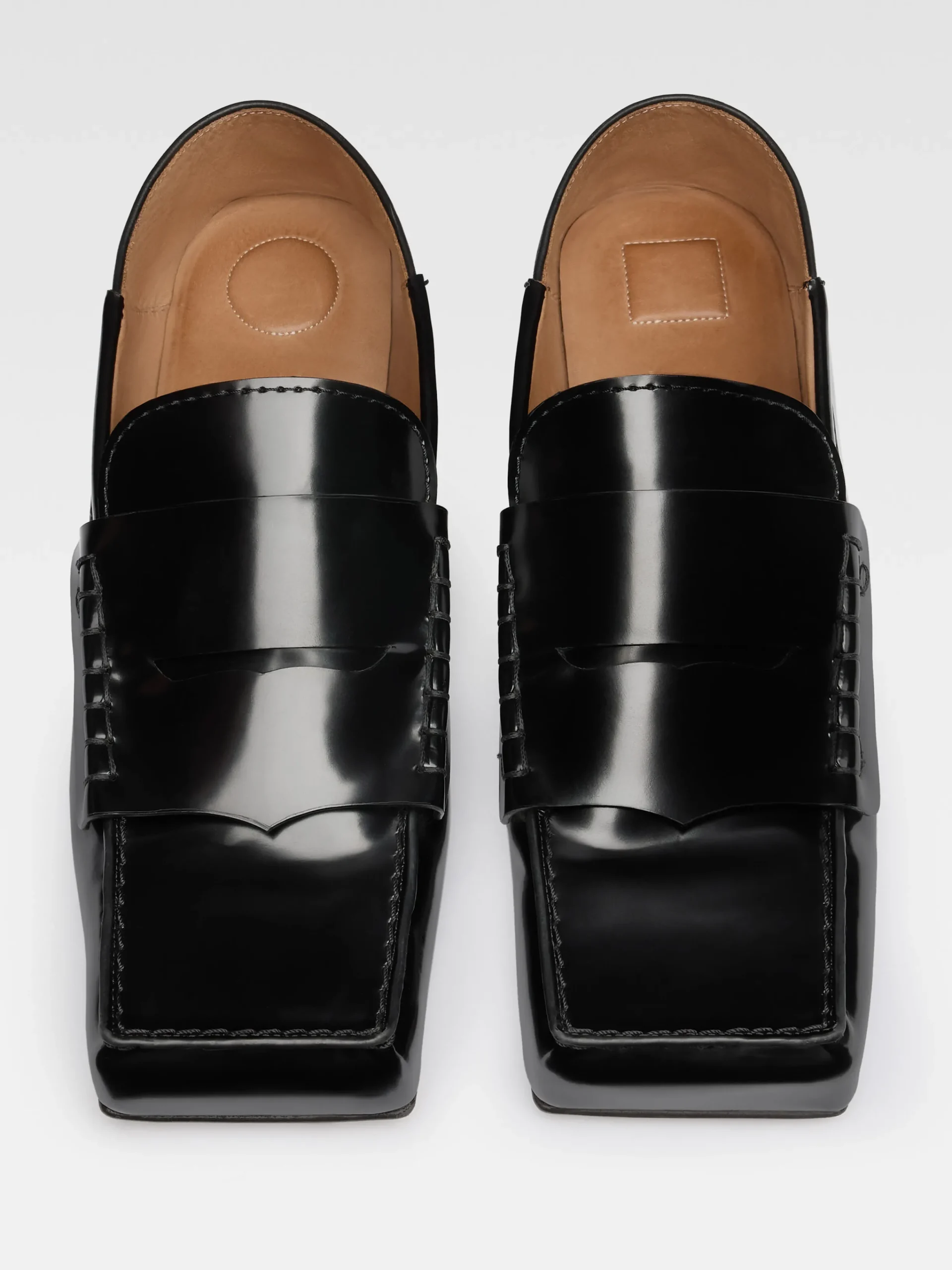 Online Jacquemus De Carré instappers Black