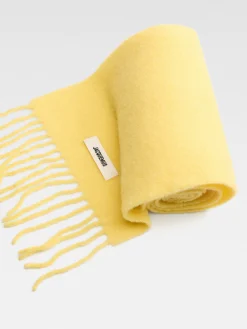 Hot Jacquemus De Carro sjaal Yellow