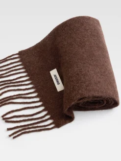 Hot Jacquemus De Carro sjaal Brown