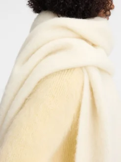 Hot Jacquemus De Carro sjaal Off-White
