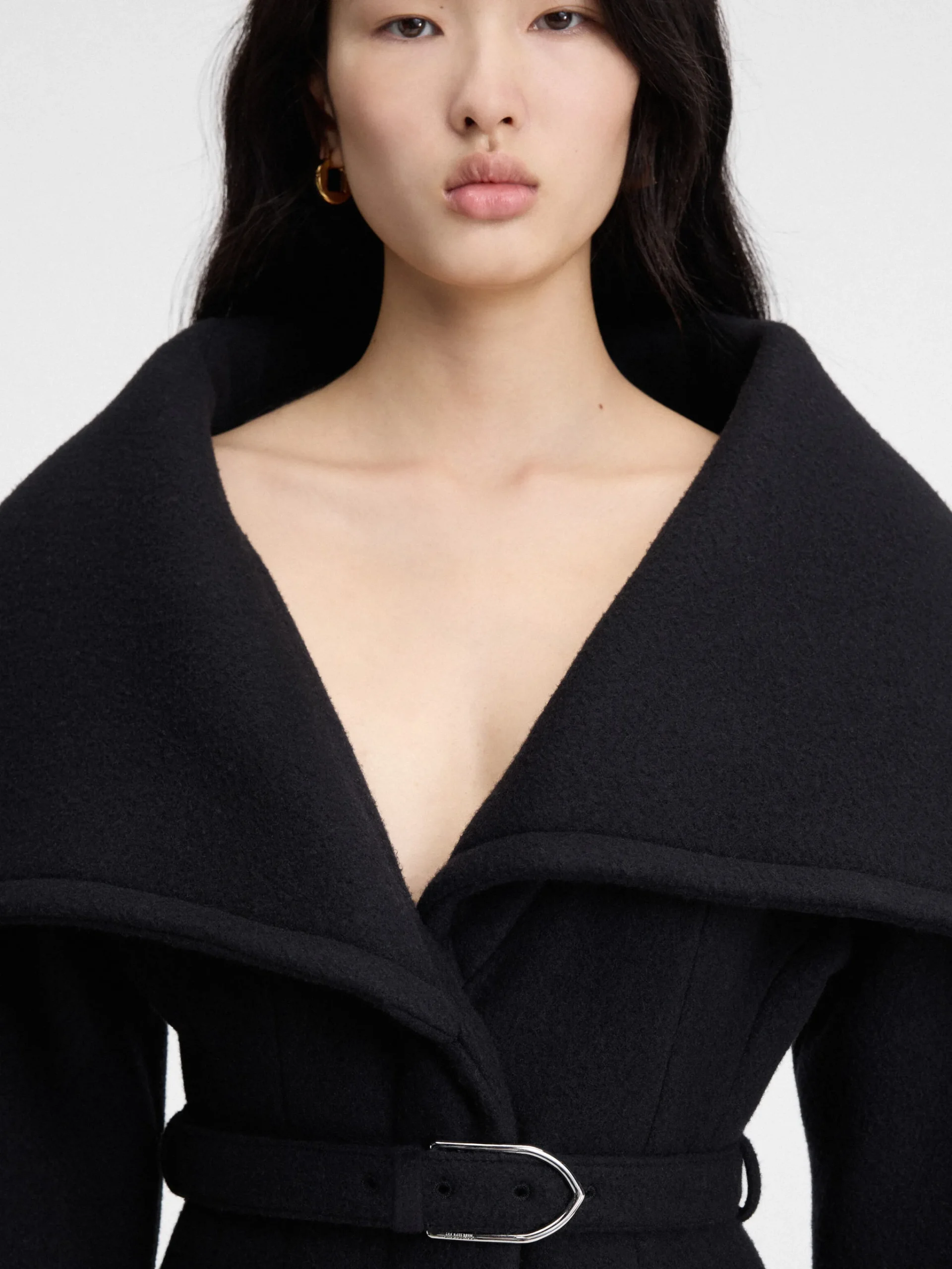 Sale Jacquemus De Caruso jas Black