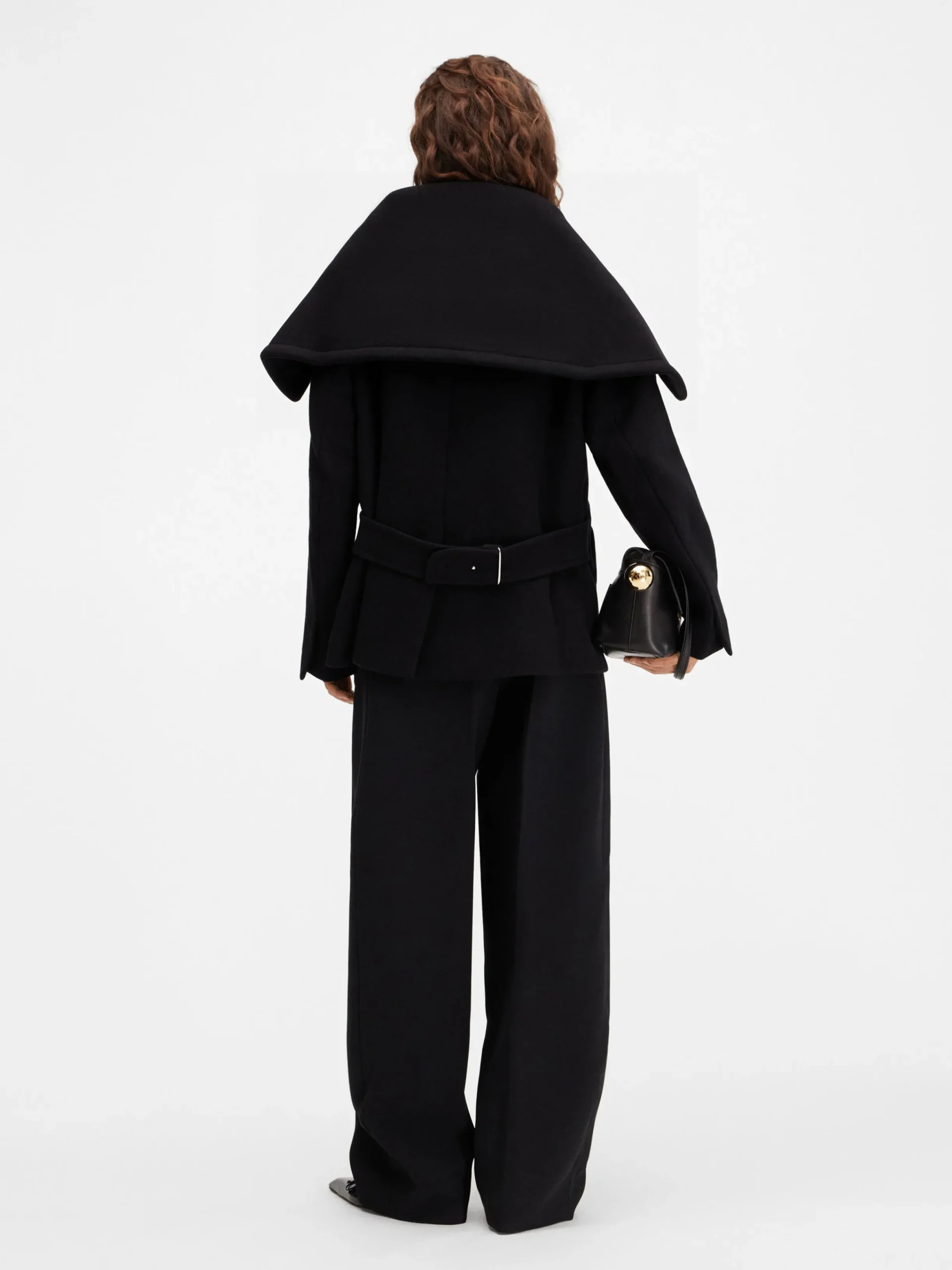 Sale Jacquemus De Caruso peacoat Black
